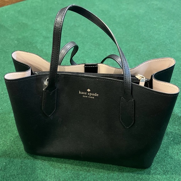 kate spade Handbags - Kate Spade New York Tinsel Black Tote Bag with Structured Design NWOT
